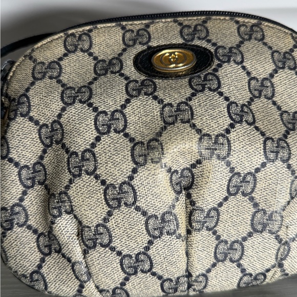 Gucci Beige and Blue  Patterned Crossbody Bag - Picture 5 of 11
